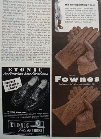 Fownes Gloves The Distinguishing Touch Ad 1948