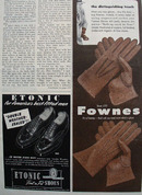 Fownes Gloves The Distinguishing Touch Ad 1948