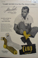 Camp Hosier and Alan Ladd Ad 1948