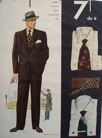 Do It Up Brown Drawing by R Eaglesham Ad 1949