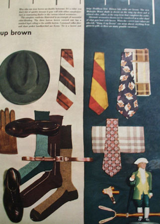 Do It Up Brown Drawing by R Eaglesham Ad 1949