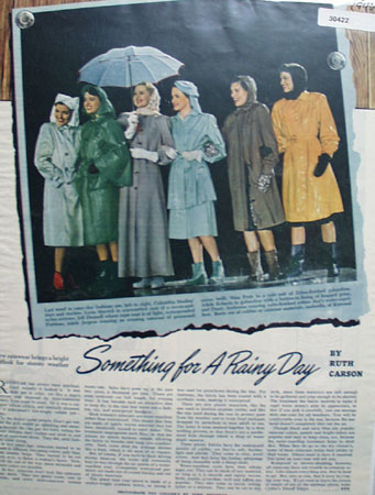 Something For Rainy Day Lynn Merrick Ad 1946