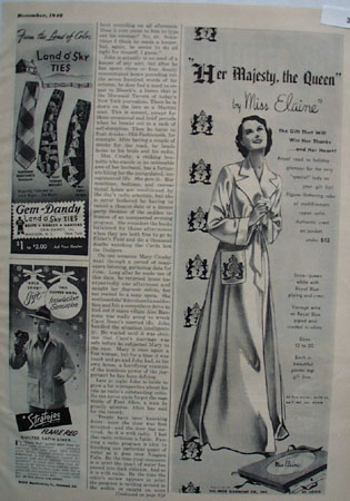 Sel Mor Garment Co Inc Christmas Ad 1948