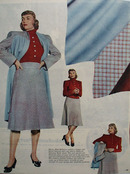 Dorothy McGuire Models Suit Ad 1946
