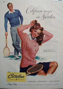 Catalina Sweaters California Magic Ad 1948