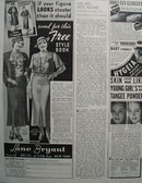 Lane Bryant Send For Free Style Book Ad 1937
