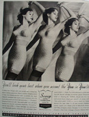 Hickory Foundation Garments For Woman Ad 1938