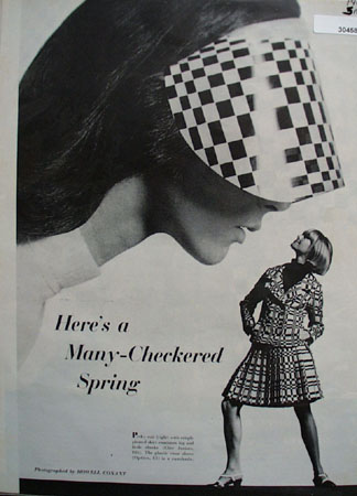 Optico and Elite Checkered Spring Ad 1966