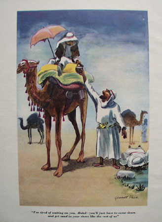 Cartoon by Garrett Price Man on Camel 1949