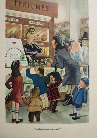 Cartoon By McKay Perfumes 1947