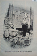 Cartoon By Dedini Broken Foot 1949