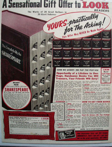 Complete Works of Shakespeare Ad 1939