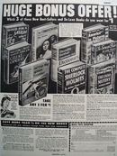 Doubleday Book Club Huge Bonus Offer Ad 1953