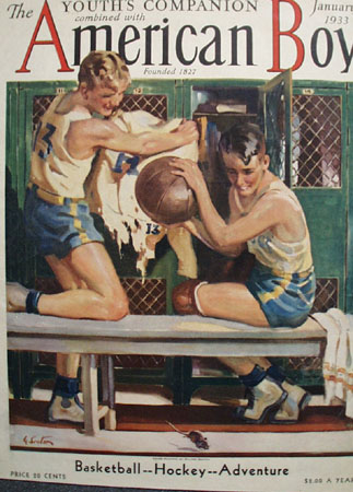 American Boy Magazine Cover January 1933