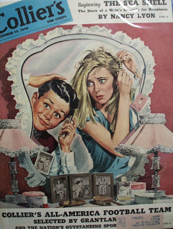 Colliers Magazine Cover Dec 1945
