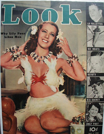 Look Magazine Cover Lily Pons 1938