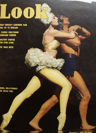 Look Magazine Cover Zorina New Zowie Girl 1939
