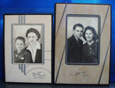 Two Art deco Photographer frames