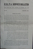 1942 Tennis Service bulletin, no 62