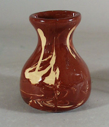 Clays in Calico small vase