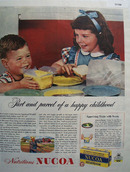 Nucoa Nutritious Oleomargarine 1945 Ad