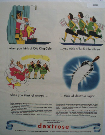 Corn Products Refining Co. Dextrose 1945 Ad