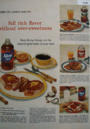 Kayro Syrup Never too Sweet 1954 Ad