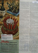 Viscing Skinless Frankfurters 1946 Ad