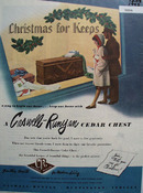Caswell Runyan Cedar Chest 1945 Ad