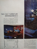 Two Fast Furniture arrangements 1965 Article