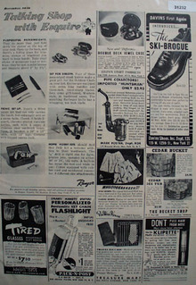 Talking Shop With Esquire Shop By Mail 1948 Ad