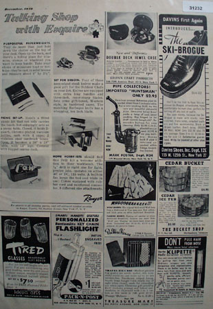 Talking Shop With Esquire Shop By Mail 1948 Ad