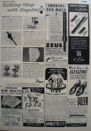 Shop by Mail Talking Shop With Esquire 1948 Ad