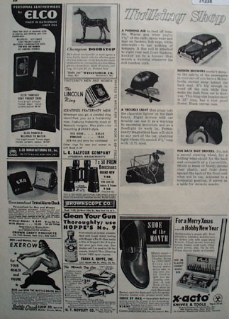 Talking Shop Order by Mail 1948 Ad