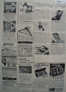 Shop By Mail Lazy Joe Laughing Horse 1948 Ad