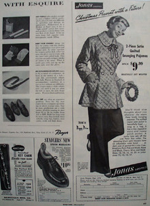 Shop By Mail Jonas Lounging Pajamas 1949 Ad