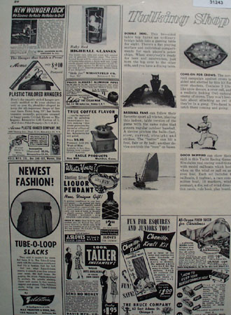Shop By Mail Come on for Crows 1948 Ad