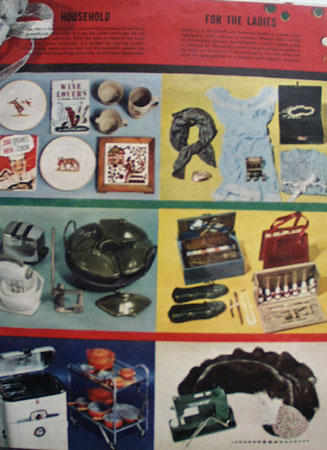 Gift Shopping Liquor Sports Household Ladies 1950 Article