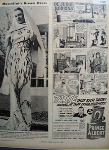 Prince Albert and Ol Judge Robbins 1938 Ad