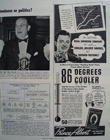 Prince Albert Smoking Comfort 1939 Ad