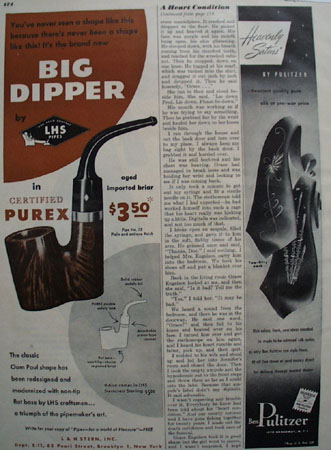 Big Dipper by LHS Pipes 1948 Ad