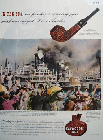 Kaywoodie Pipe Ninety Four Years 1948 Ad