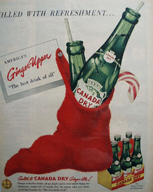 Canada Dry Ginger Ale 1951 Ad