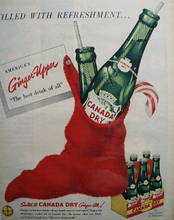 Canada Dry Ginger Ale 1951 Ad