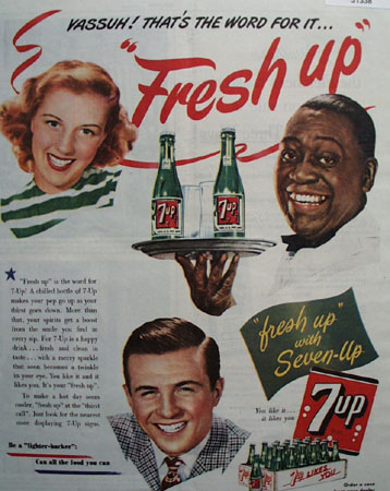 7 UP You Like It, It Likes You 1944 Ad