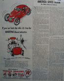 Texaco Marfak Chassis Lubrication 1946 Ad