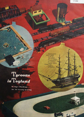 Tycoons in Toyland 1948 Article