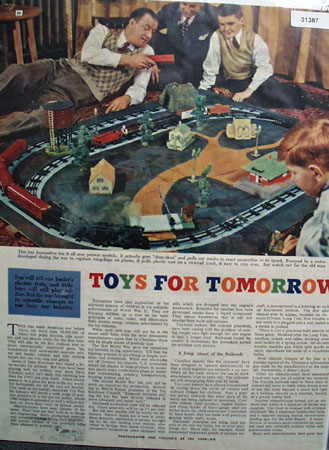 Toys for tomorrow 1946 Article