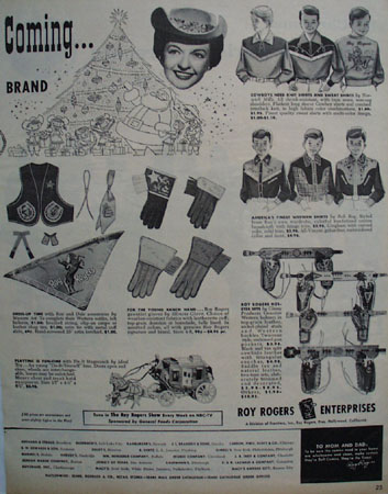 Roy Rogers Enterprises 1955 Ad