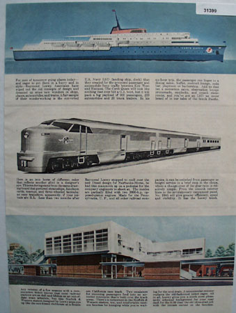 Raymond Loewy Associates 1949 Article